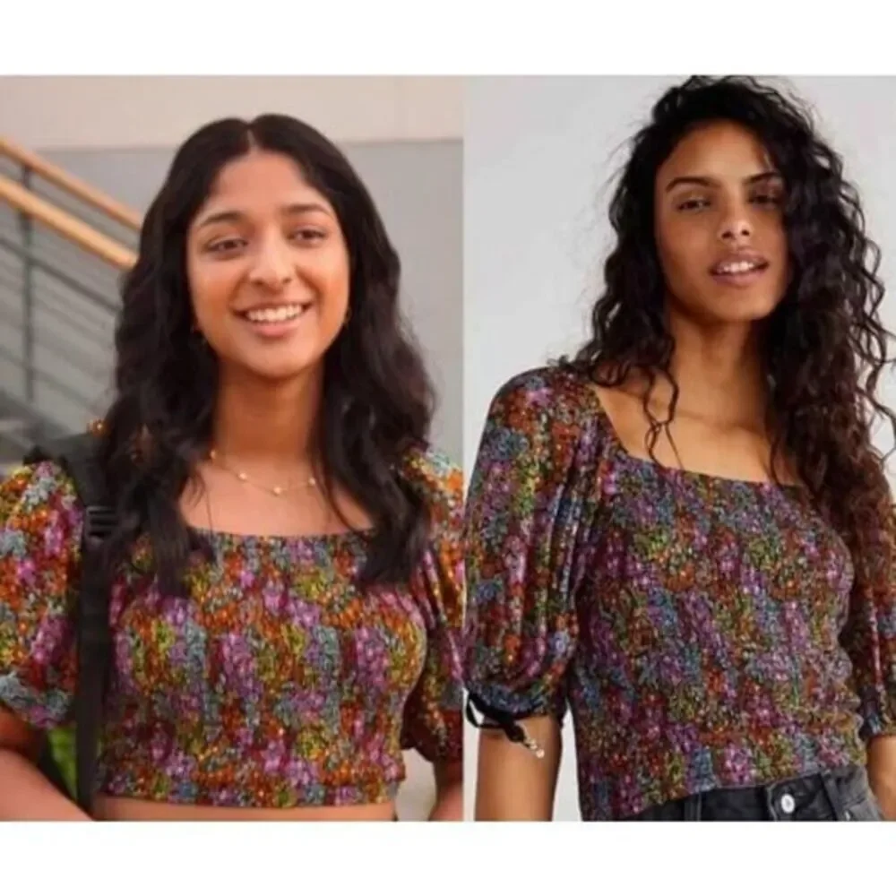 New! Free People Back On Top‎ floral print, size S